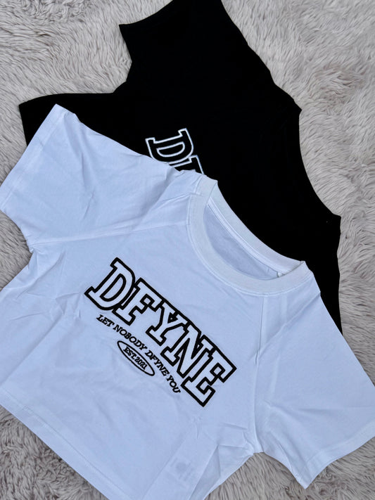 Playera Crop Top